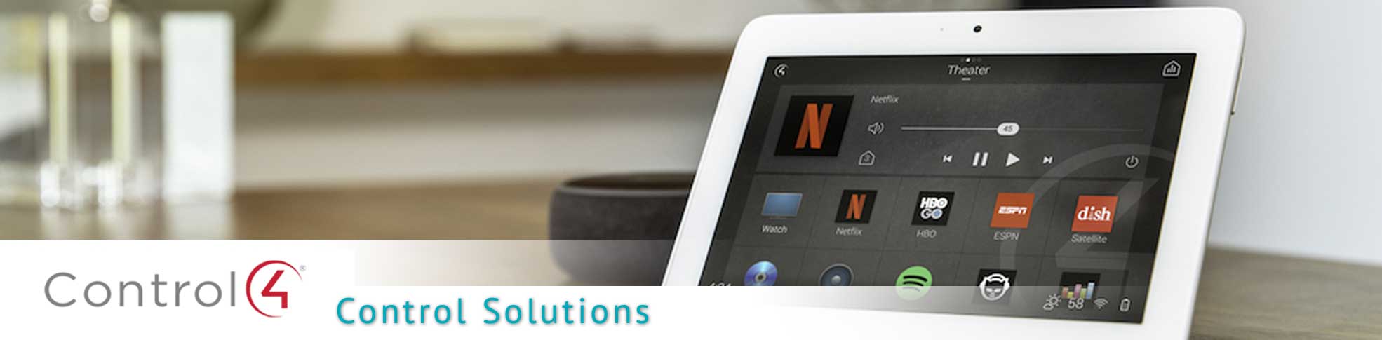 Control4 provides home automation and smart home technology in Orlando, FL