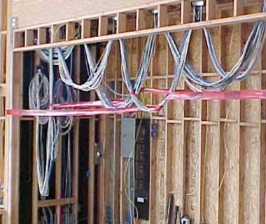 Pre-wiring for home theater and smart home technology