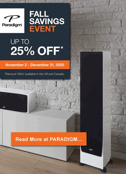 Paradigm Persona audio stereo speakers
